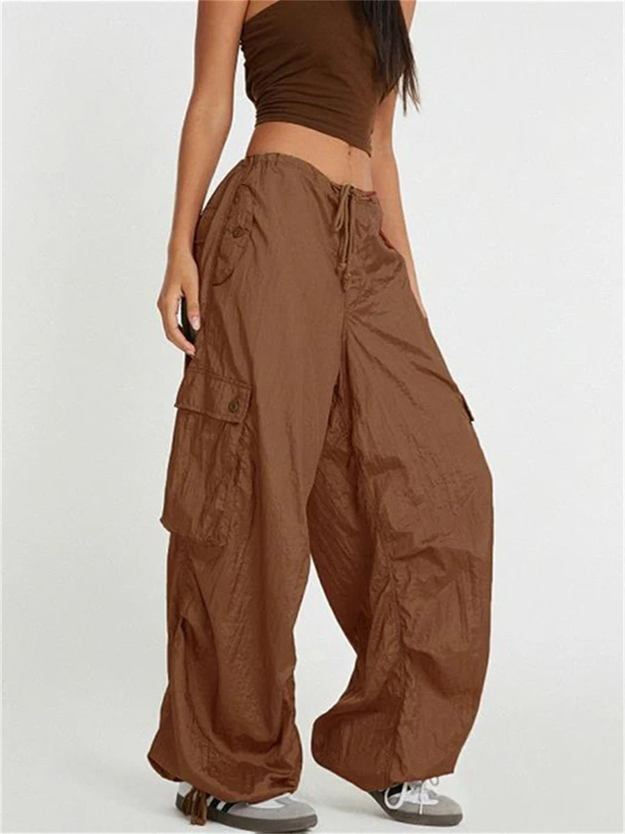 Low Waist Baggy Cargo Joggers