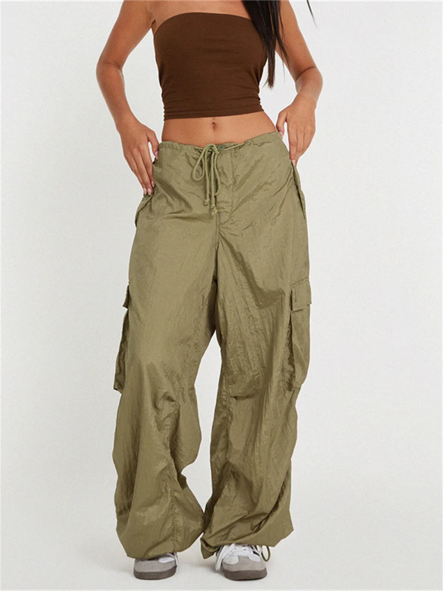 Low Waist Baggy Cargo Joggers