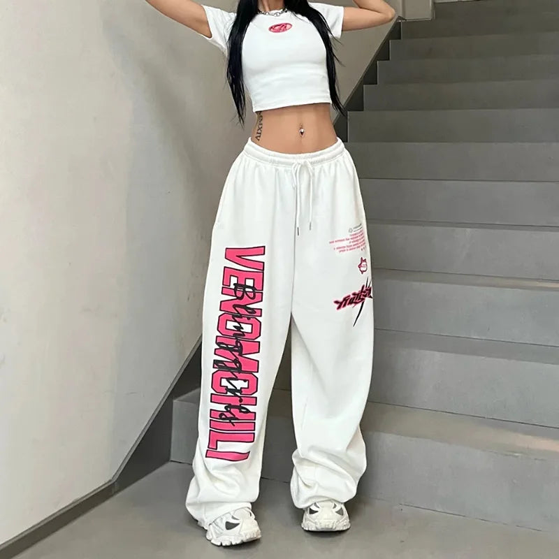 Y2K Streetwear Jogging Sweatpants