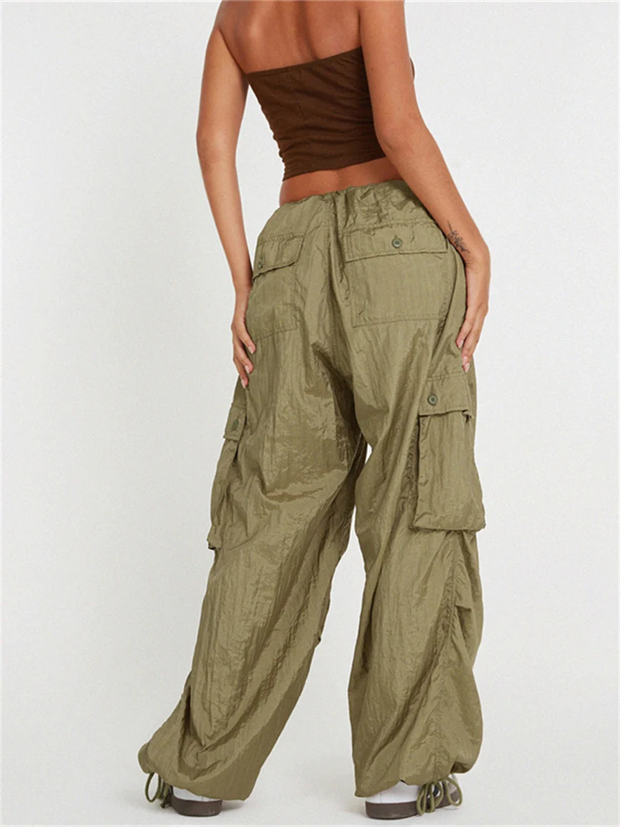 Low Waist Baggy Cargo Joggers