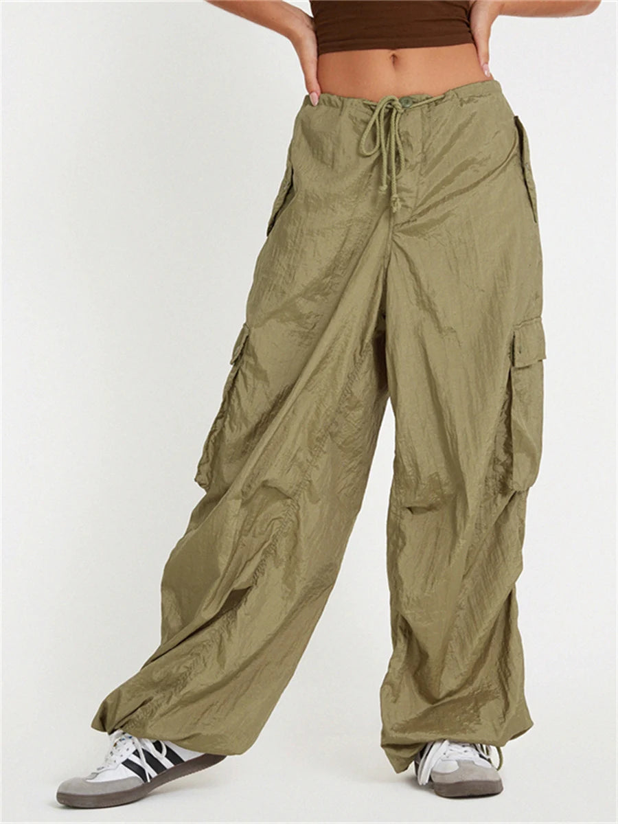 Low Waist Baggy Cargo Joggers
