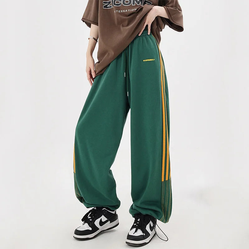 Hip Hop Striped Sweatpants